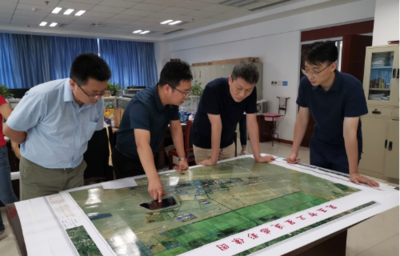 中電科天地信息網絡研究院領導到遙感信息公司考察交流，共謀遙感信息系統發展新篇章